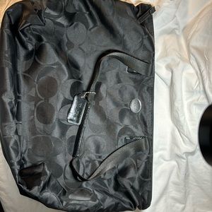 Black  Coach tote bag